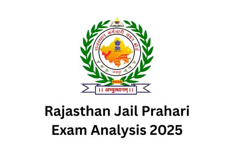 Rajasthan Jail Prahari Exam Analysis 2025, 12th April Shift 1