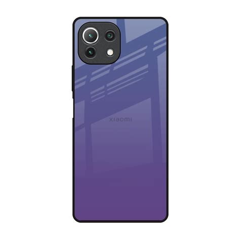 Indigo Pastel Mi 11 Lite NE 5G Glass Back Cover - Flat 35% Off On Mi 11 ...