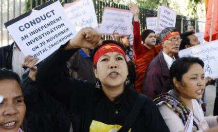 Myanmar activists protest | Page 471 | The Times of India