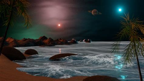 Alien Tropical Beach 的图像结果