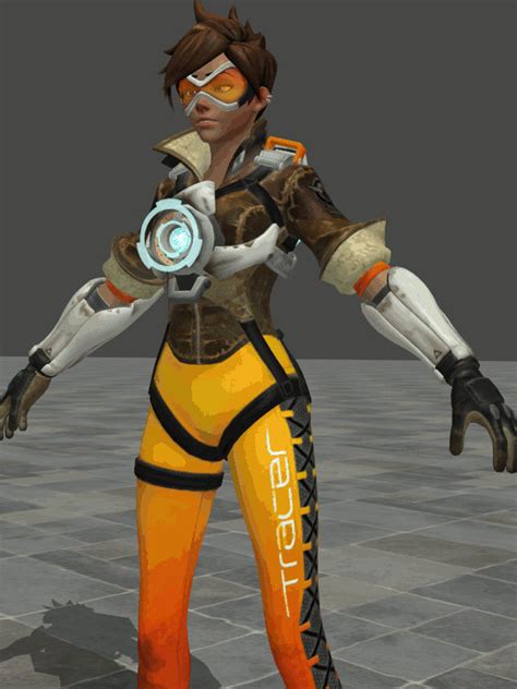 Overwatch Tracer Hologram Animation by johnzero7 on DeviantArt