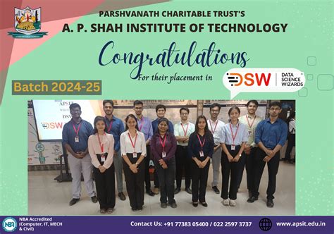 Placement Records | APSIT