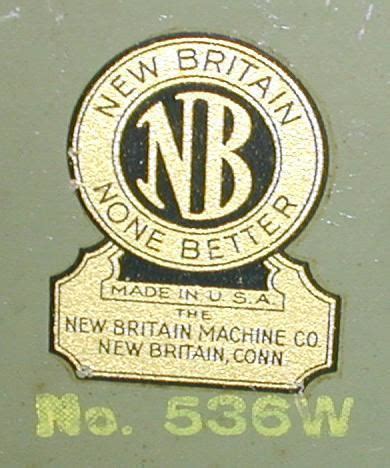 New Britain Machine Tools 的图像结果