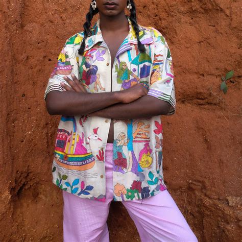 Village Kantha Shirt – NO BORDERS SHOP