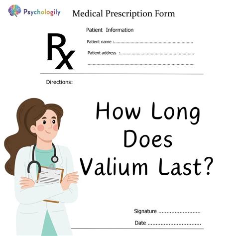 How Long Does Valium Last? The Truth About Diazepam Duration of Action - Psychologily