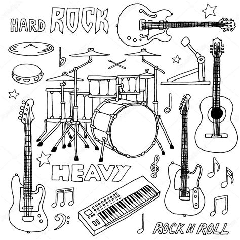 Image result for Rock Band Instruments Clip Art