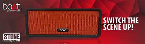 boAt Stone Brixx 8W Portable Wireless Stereo Speaker with Multiple ...