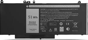 HB PLUS Battery G5M10 0WYJC2 8V5GX R9XM9 WYJC2 1KY05 for Dell Latitude ...