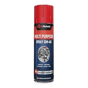 GoMechanic Multipurpose Lubricant Spray 400ml- Advanced Formula for ...