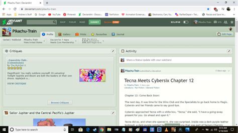 Image result for Old deviantART Layout