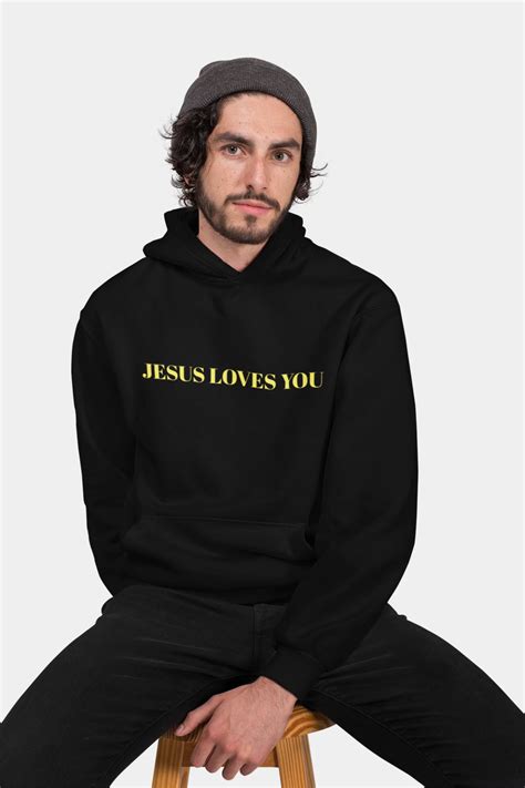 Jesus Loves You | Premium Christian Hoodie - Thunder of Grace