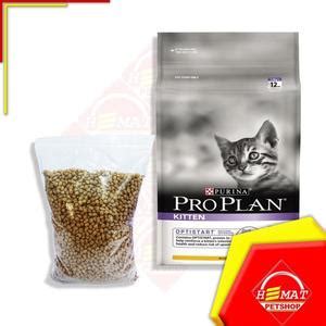 Jual Makanan kucing Pro Plan Kitten repack 1 kg cat food repacking 1 kg ...
