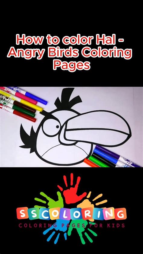 Image result for Angry Birds Hal Coloring Pages