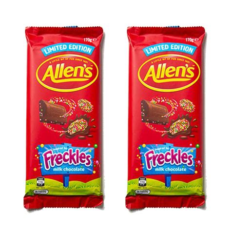 ALLEN'S Freckles Milk Chocolate, 2 X 170 g : Amazon.in: Grocery ...