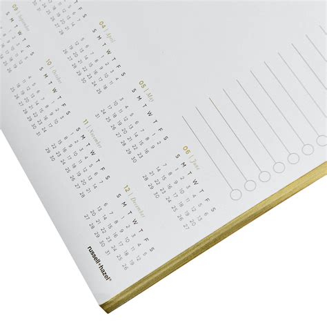 Russell Hazel Calendar