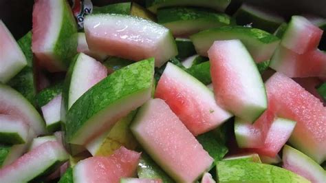 Manfaat Tak Terduga dari Kulit Semangka dalam Hidangan Tradisional