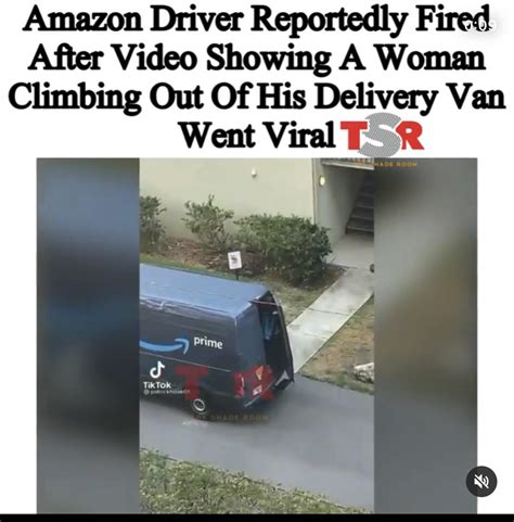 Amazon Driver Fired For Pooping ~ Einstein Biz