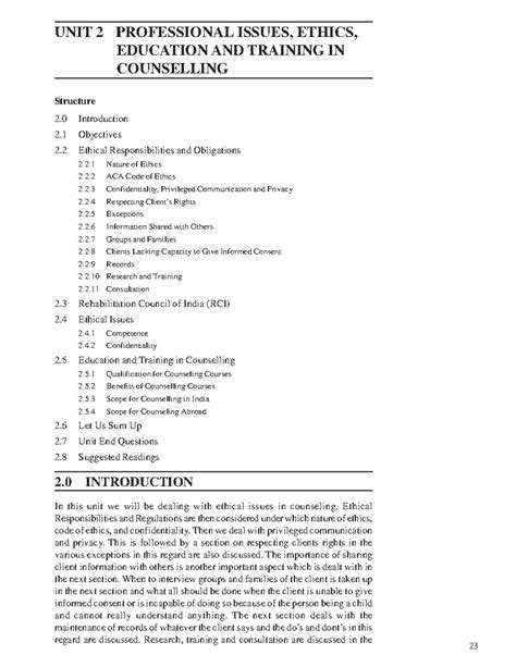 Unit-2 - Psychology notes - Counselling: The Art and UNIT 2 ...