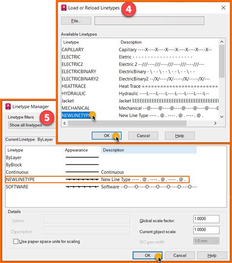 Image result for Acad Line Types