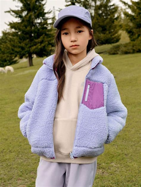 Balabala Young Boys' And Girls' Reversible Outdoor Jacket, Anti-Static ...