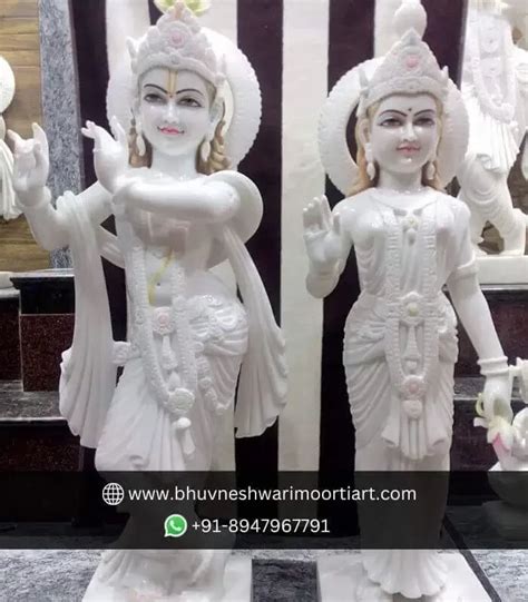 Order Radha Krishna Marble Statues & Iskcon Idols - Bhuvneshwari Moorti Art