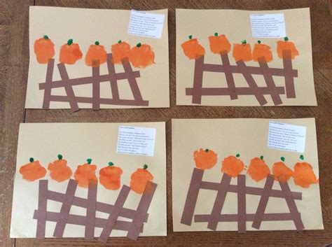Pumpkin Craft Ideas Preschool at Rosa Gray blog