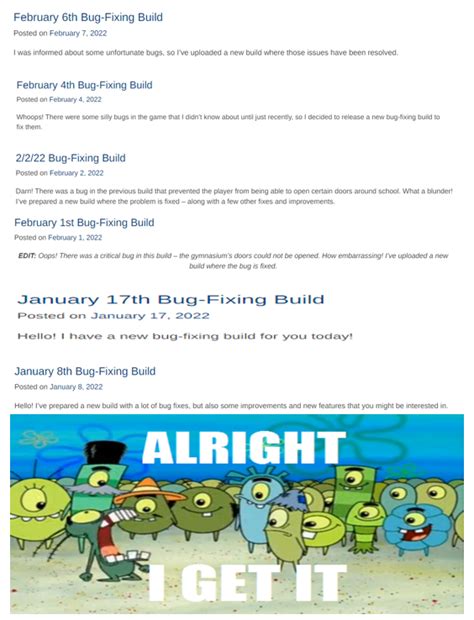 Image result for Yandere Simulator Development Blog