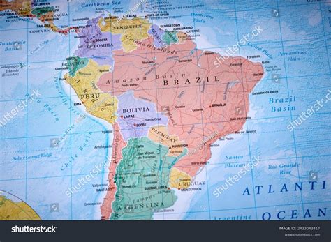 Map Of Brazil And Peru
