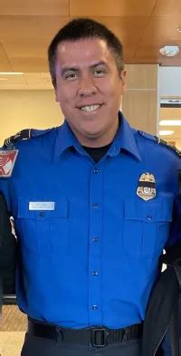 Employee Spotlight on Supervisory TSA Officer Shawn Jackson celebrating ...