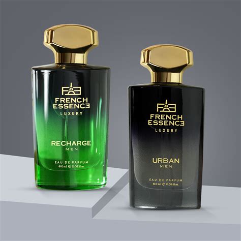 Shop Now French Essence Recharge & Urban Perfume Combo for Men - 60ML Each