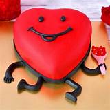 Love Proposal Heart Theme Cake Delivery In Delhi NCR