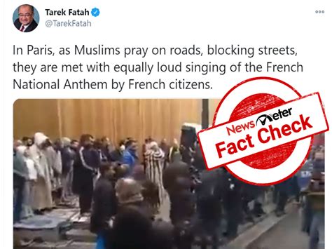 Fact Check: Video showing French protests against Muslim street prayers ...