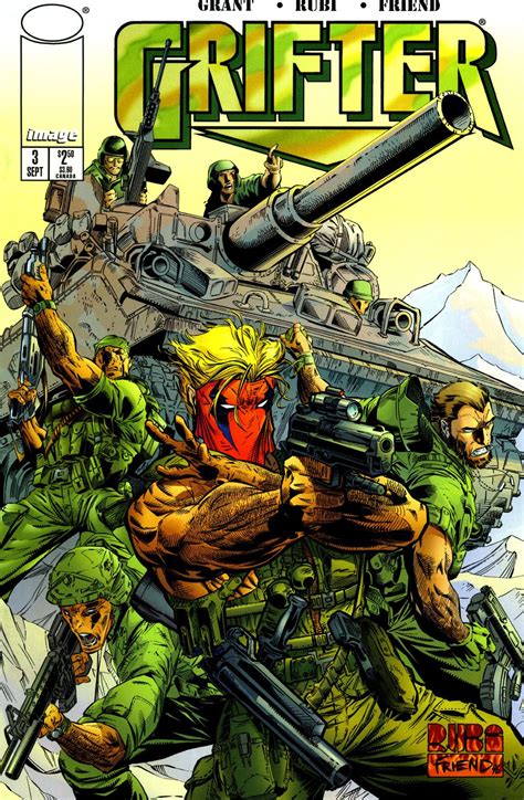 Grifter #3 ('96) | Image comics, Comics, Dc comics artwork