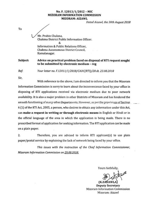 October 2018 – Chakma Autonomous District Council