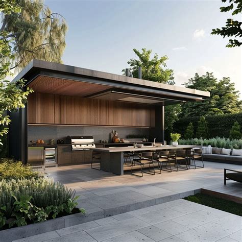 Outdoor kitchen design, Modern outdoor kitchen, Outdoor bbq kitchen