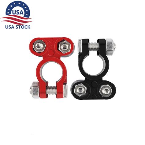Car Battery Terminal Connector Clamps 2-PCS Car Battery Terminal ...