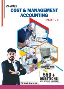 CA Inter Cost & Management Accounting Subject (Part 2 Only) I More Than ...