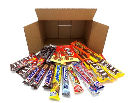 Candy Bar King Size Chocolate Assortment Box 20 Count - 11 Different ...