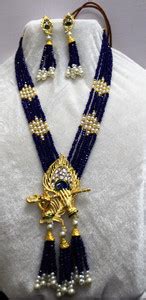 angels jewels Brass Gold-plated Gold, White, Blue Jewellery Set Price ...