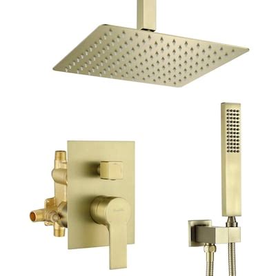Ceiling Mount Pressure-Balanced Shower Valve Shower Systems at Lowes.com