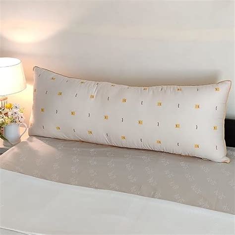 Tishnagi Designer Ultra Soft Microfiber Body Pillow, Long Large Pillows ...