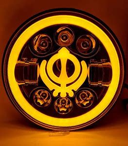 VermsBikers LED Headlight for Royal Enfield Bullet 350 Price in India ...