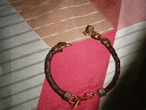 Rustic Om Rudraksha Leather Bracelet For Men – Japam