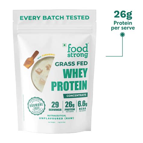 Raw Whey Protein | Unflavoured 1 Kg – foodstrong