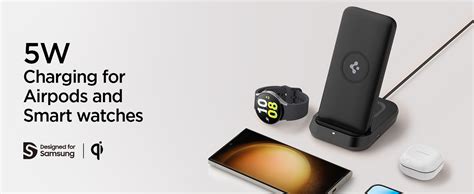 Spigen 5in1 10000mAh Wireless Power Bank with USB-C Dual Charging Dock ...