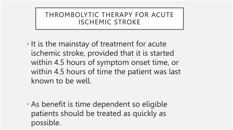 stroke presentation that covers every aspect of Focal neurological ...