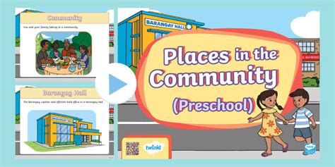 Places in the Community | Kinder | Twinkl