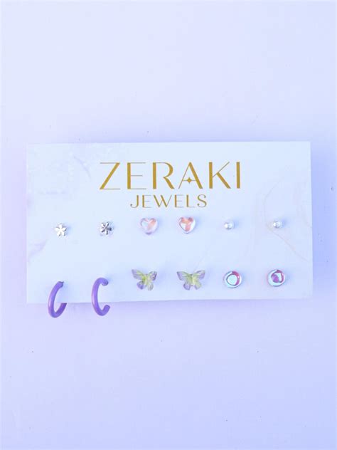 Buy Earrings Set Combo Online | Shop Now – Zeraki Jewels