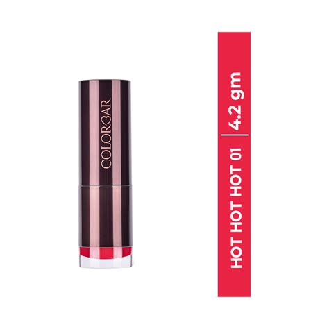 Buy Colorbar Velvet Matte Lipstick - 01 Hot Hot Hot (4.2g) Online at ...