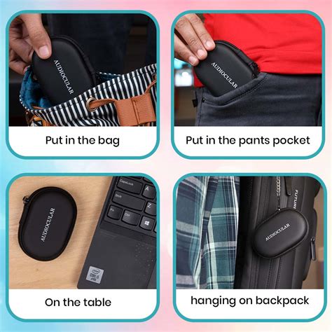 AUDIOCULAR AC33 Earphone Carry Case for In ear monitor | Concept Kart